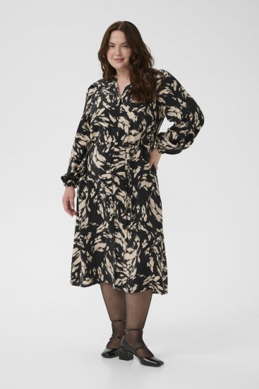 Kaffe Curve Olla Vestido Negro - Vestidos - 