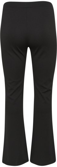 Kaffe Curve Jenna Leggings acampanados Negro intenso - Vaqueros & Pantalones de Mujer Tallas Grandes – Plus Size - 