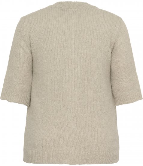 Kaffe Curve Emilia Cardigan Feather Grey Melange - Cárdigans - 