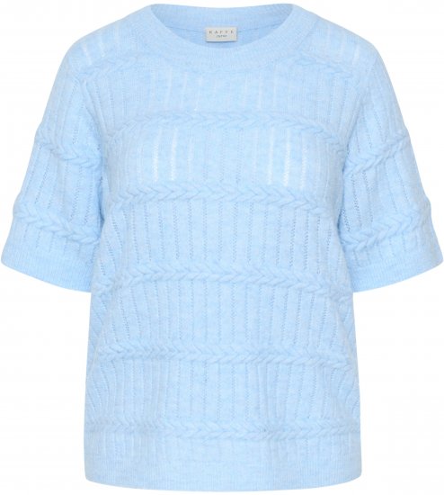 Kaffe Curve Minia Pullover Powder Blue Melange - Jerséis de punto - 