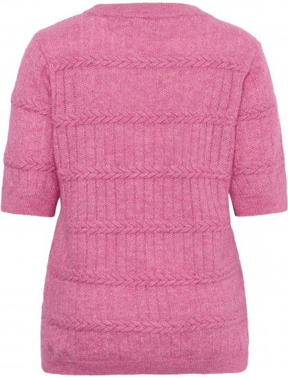 Kaffe Curve Minia Pullover Pink Power Melange - Jerséis de punto - 