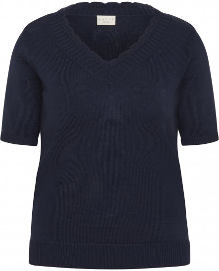 Kaffe Curve Leani Knitted Pullover Midnight Marine - Jerséis de punto - 