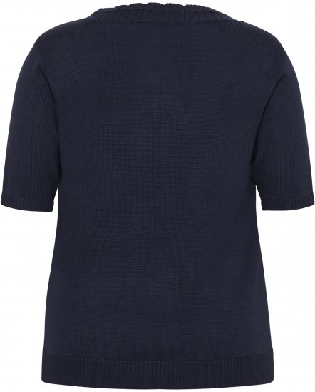 Kaffe Curve Leani Knitted Pullover Midnight Marine - Jerséis de punto - 