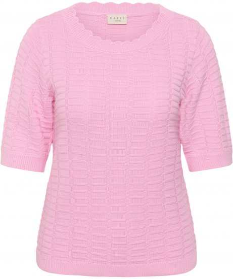 Kaffe Curve Lotia Pullover Pink Frosting - Jerséis de punto - 