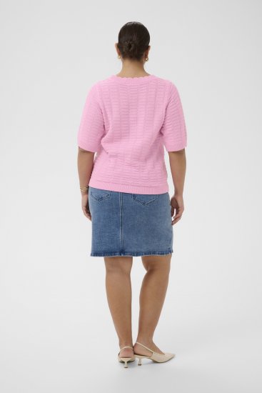 Kaffe Curve Lotia Pullover Pink Frosting - Jerséis de punto - 