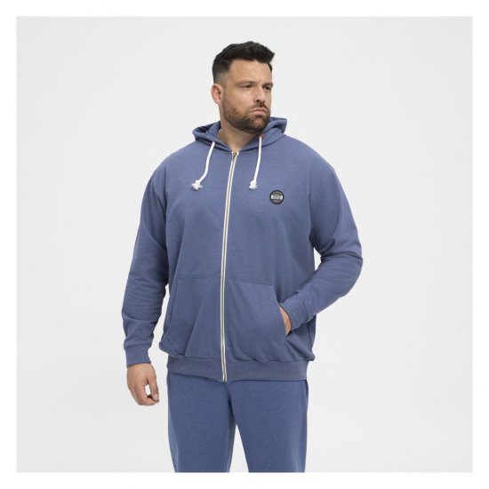 North Latitude Cardigan Hoodie Blue - Sudaderas - Sudaderas 2XL-12XL