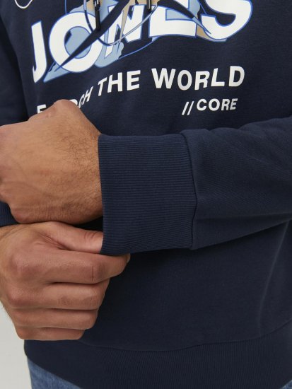 Jack & Jones Hunt Hoodie Navy - Sudaderas - Sudaderas 2XL-12XL