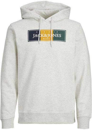 Jack & Jones Codyy Hoodie White - Sudaderas - Sudaderas 2XL-12XL