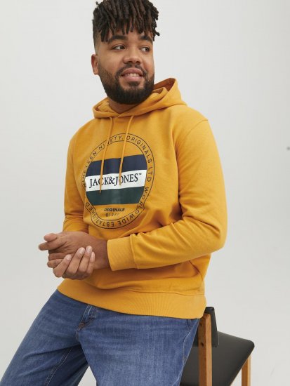 Jack & Jones Codyy Hoodie Yellow - Sudaderas - Sudaderas 2XL-12XL