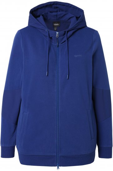 Ulla Popken Athletic Department Hoodie Navy - Sudaderas y hoodies - 