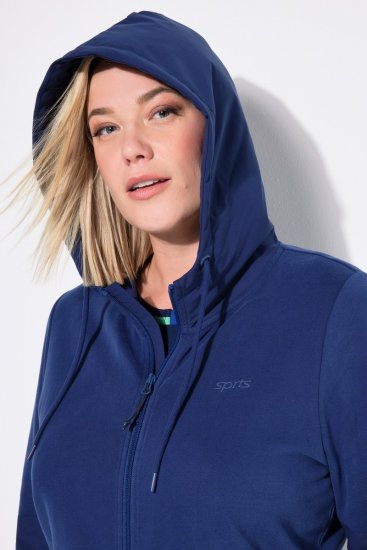 Ulla Popken Athletic Department Hoodie Navy - Sudaderas y hoodies - Sudaderas, Hoodies y Punto Cómodos