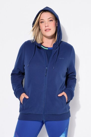 Ulla Popken Athletic Department Hoodie Navy - Sudaderas y hoodies - Sudaderas, Hoodies y Punto Cómodos