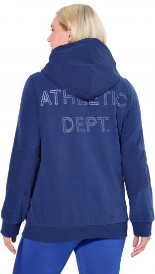 Ulla Popken Athletic Department Hoodie Navy - Sudaderas y hoodies - 