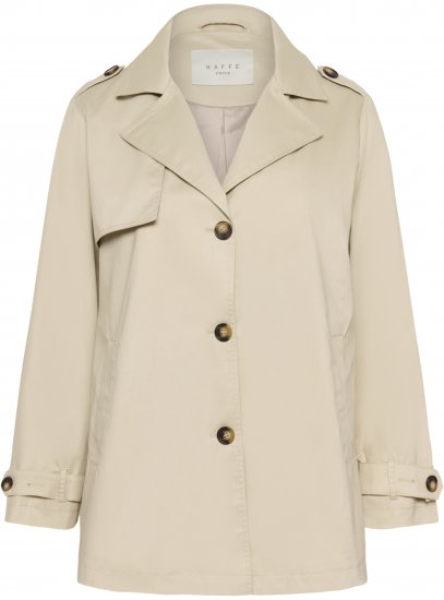 Kaffe Curve Tricia Chaqueta Gris pluma - Chaquetas & abrigos - 