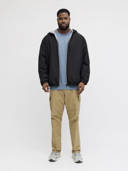 Jack & Jones Jake Light Jacket Black - Chaquetas - Chaquetas Tallas Grandes 2XL-8XL