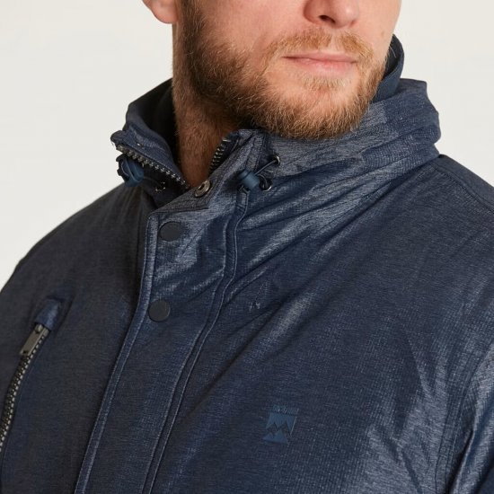 North Latitude 23134 Padded Jacket Waterproof 3K Navy - Chaquetas - Chaquetas Tallas Grandes 2XL-8XL