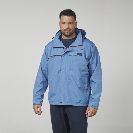 North Latitude 61104 Chaqueta con detalles WP3000 Azul claro - Chaquetas - Chaquetas Tallas Grandes 2XL-8XL
