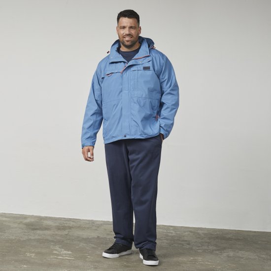 North Latitude 61104 Chaqueta con detalles WP3000 Azul claro - Chaquetas - Chaquetas Tallas Grandes 2XL-8XL