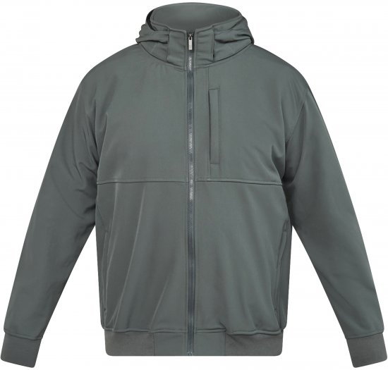 North Latitude 61301 Chaqueta Softshell con Capucha Desmontable Verde Oscuro - Chaquetas - Chaquetas Tallas Grandes 2XL-8XL