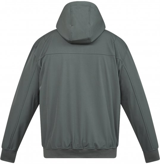 North Latitude 61301 Chaqueta Softshell con Capucha Desmontable Verde Oscuro - Chaquetas - Chaquetas Tallas Grandes 2XL-8XL