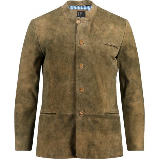 JP1880 Traditional Jacket Janker Goat Suede Brown - Ropa de fiesta - Ropa de fiesta – Para celebrar con estilo y comodidad