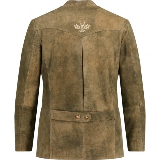 JP1880 Traditional Jacket Janker Goat Suede Brown - Ropa de fiesta - Ropa de fiesta – Para celebrar con estilo y comodidad