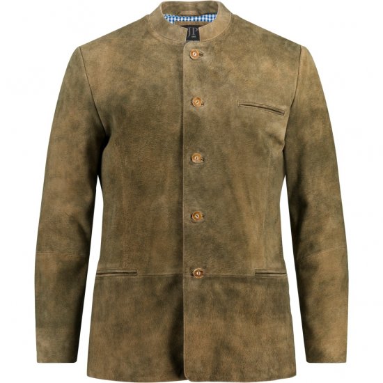 JP1880 Traditional Jacket Janker Goat Suede Brown - Ropa de fiesta - Ropa de fiesta – Para celebrar con estilo y comodidad