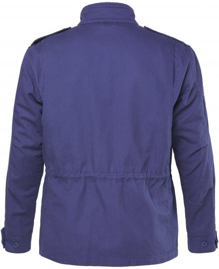 JP1880 Field Jacket with Badges Vintage Look Light Azure Blue - Chaquetas - Chaquetas Tallas Grandes 2XL-8XL