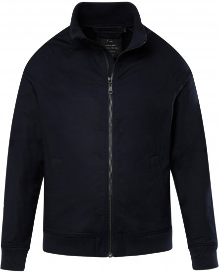 JP1880 Blouson Jacket FLEXNAMIC with Stand-up Collar Navy - Chaquetas - Chaquetas Tallas Grandes 2XL-8XL