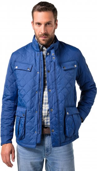 JP1880 Quilted with Multiple Pockets Jacket Dark Blue - Chaquetas - Chaquetas Tallas Grandes 2XL-8XL