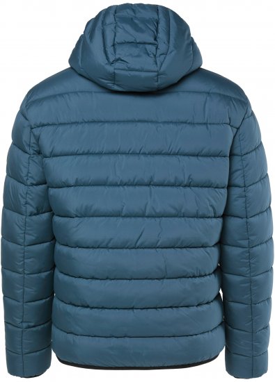 JP1880 Quilted Hooded Jacket Deep Blue - Chaquetas - Chaquetas Tallas Grandes 2XL-8XL