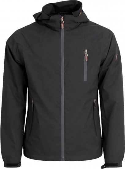 Dobsom Minnesota Chaqueta Cortavientos e Impermeable Negra - Ropa deportiva - Ropa Deportiva 2XL-10XL