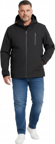 Dobsom Minnesota Chaqueta Cortavientos e Impermeable Negra - Ropa deportiva - Ropa Deportiva 2XL-10XL