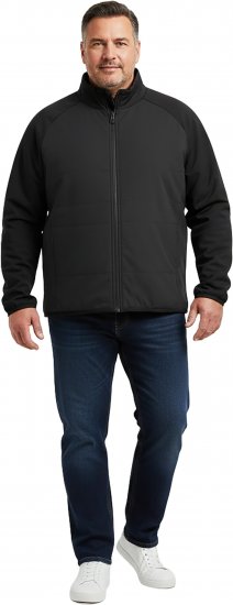 Dobsom Hybrid Chaqueta Negra - Ropa deportiva - Ropa Deportiva 2XL-10XL