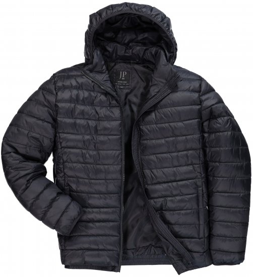 Jay-Pi Jacket Lightly Quilted Warm Black - Chaquetas - Chaquetas Tallas Grandes 2XL-8XL