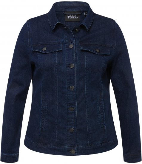 Ulla Popken Denim Jacket Blue Denim - Chaquetas - 