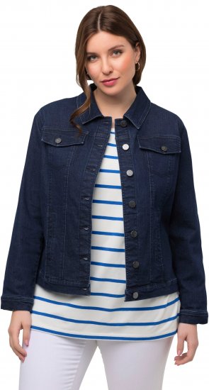 Ulla Popken Denim Jacket Blue Denim - Chaquetas - 