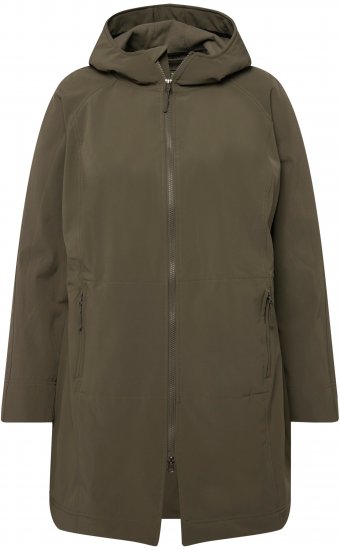 Ulla Popken Triple Function Softshell Jacket Loden Green - Chaquetas - 