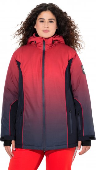 Ulla Popken Gradient Triple-Function Performance Ski Jacket Navy - Chaquetas - 