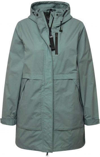 Ulla Popken HYPRAR Transition Jacket Mint Green - Chaquetas - 