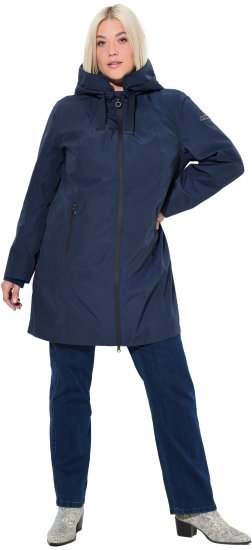 Ulla Popken HYPRAR Waterproof Jacket Navy - Chaquetas - 