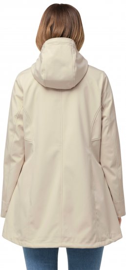 Ulla Popken HYPRAR Water-Repellent Softshell Jacket Vanilla - Chaquetas - 
