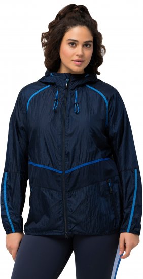 Ulla Popken Water Repellent Jacket Navy - Chaquetas - 