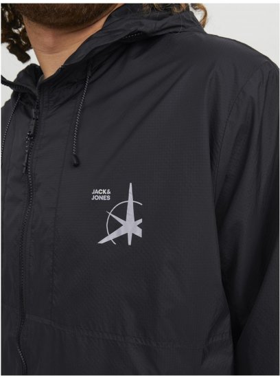 Jack & Jones Filo Light Jacket Softshell Black - Chaquetas - Chaquetas Tallas Grandes 2XL-8XL