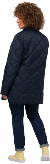 Ulla Popken Quilted Jacket Navy - Chaquetas - 
