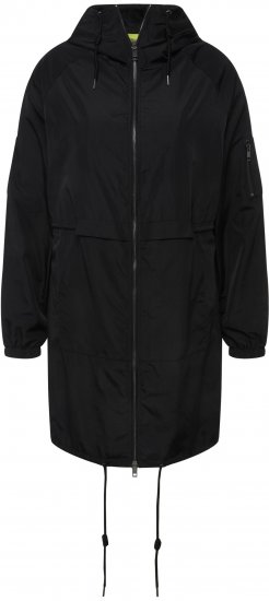 Ulla Popken Versatile Hooded Jacket Black - Chaquetas - 