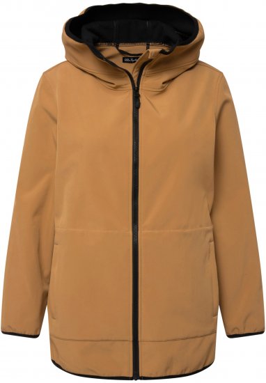 Ulla Popken 2-in-1 Quilted Fleece Lined Coat Black - Chaquetas - 