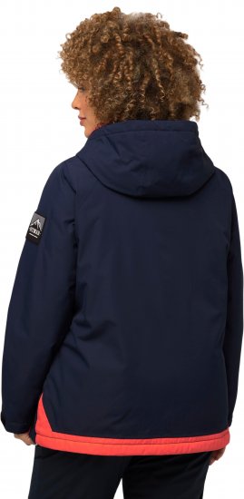 Ulla Popken HYPRAR Waterproof Triple Function Jacket Navy - Chaquetas - 