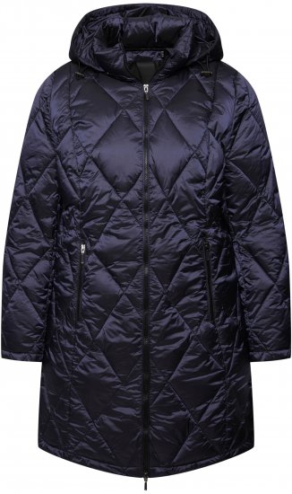 Ulla Popken HYPRAR Diamond Quilted Jacket Night Blue - Chaquetas - 