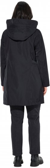 Ulla Popken HYPRAR Waterproof Jacket Black - Chaquetas - 